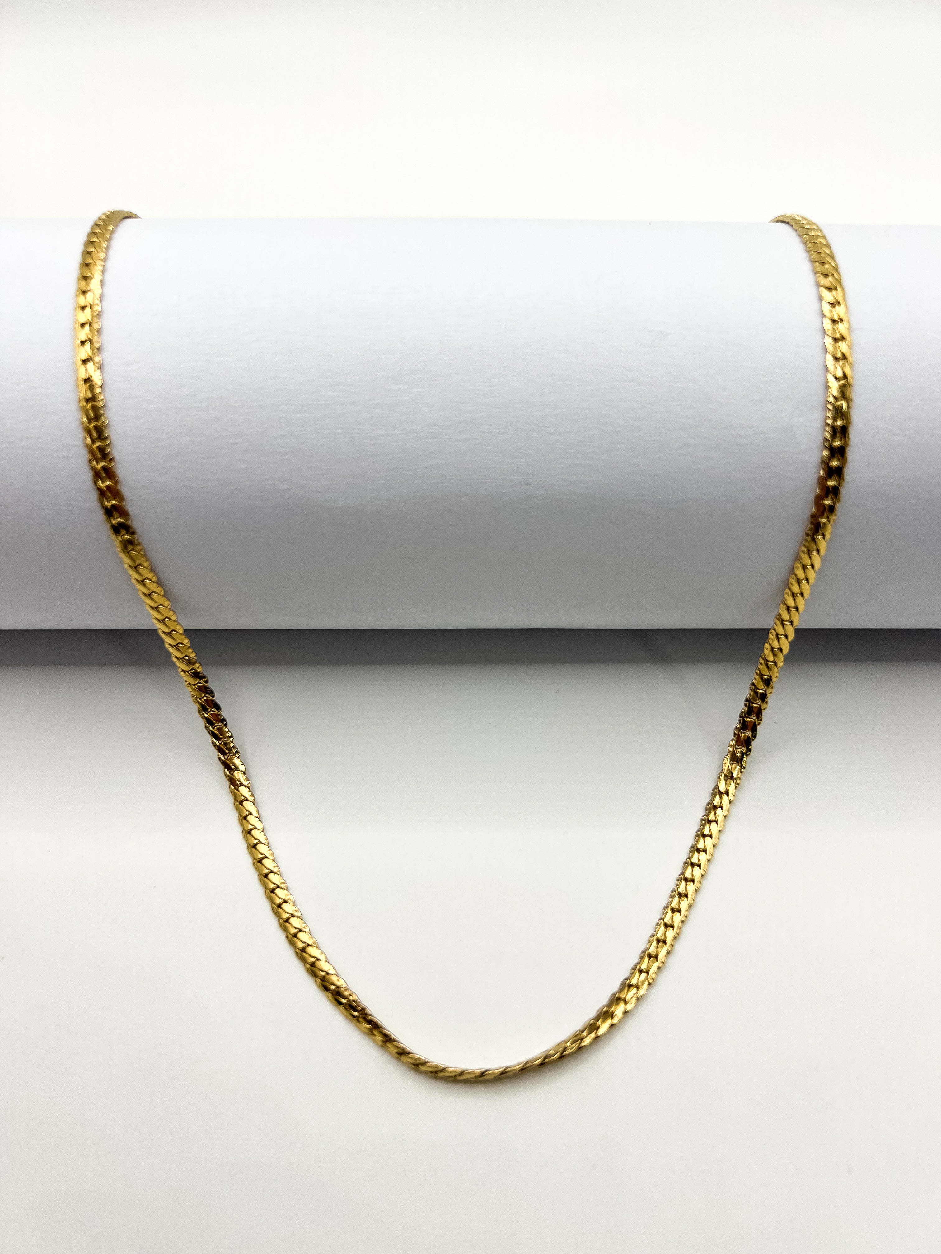 Cadena Grabada 3mm (45cm)
