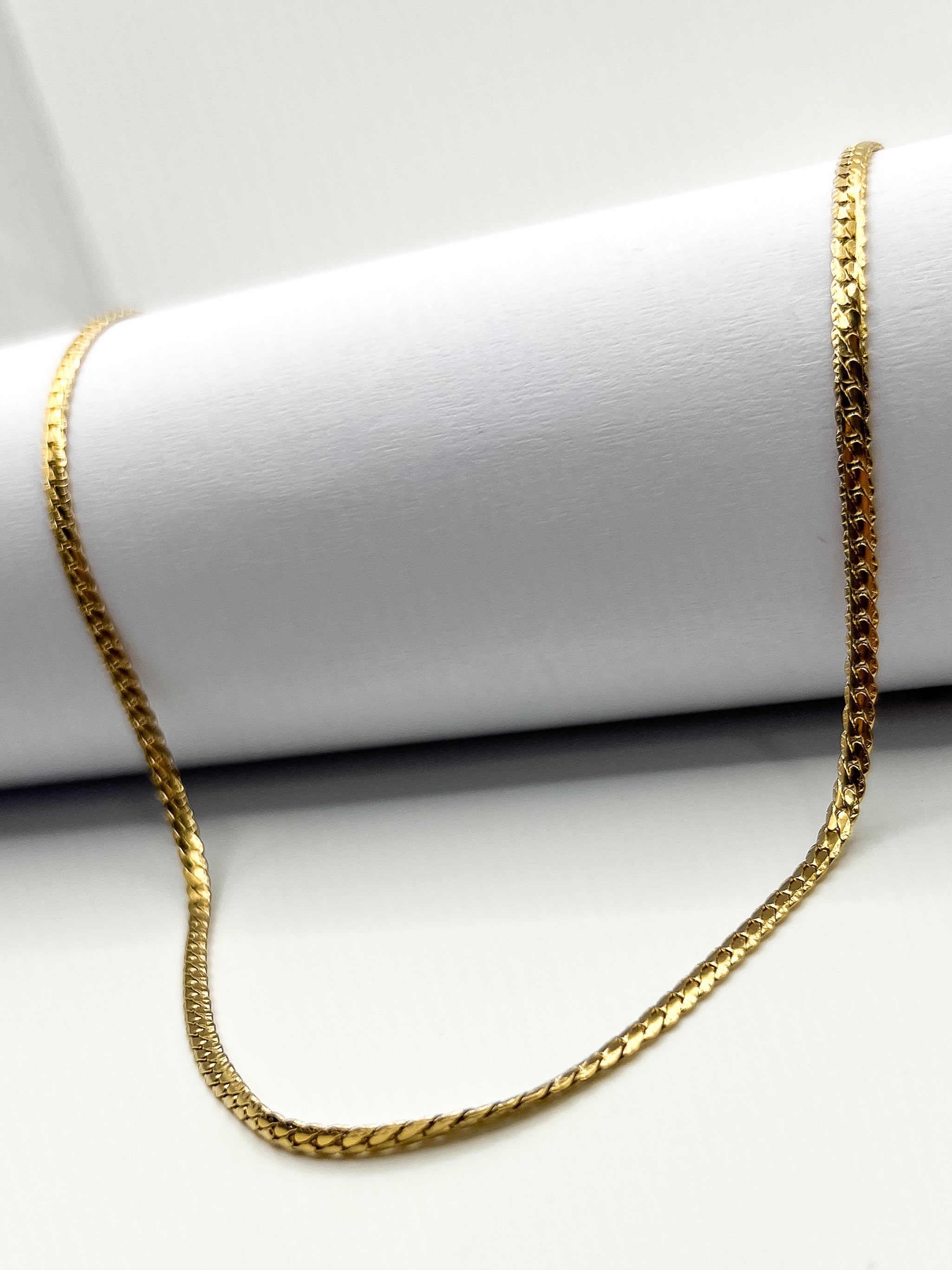 Cadena Grabada 3mm (45cm)