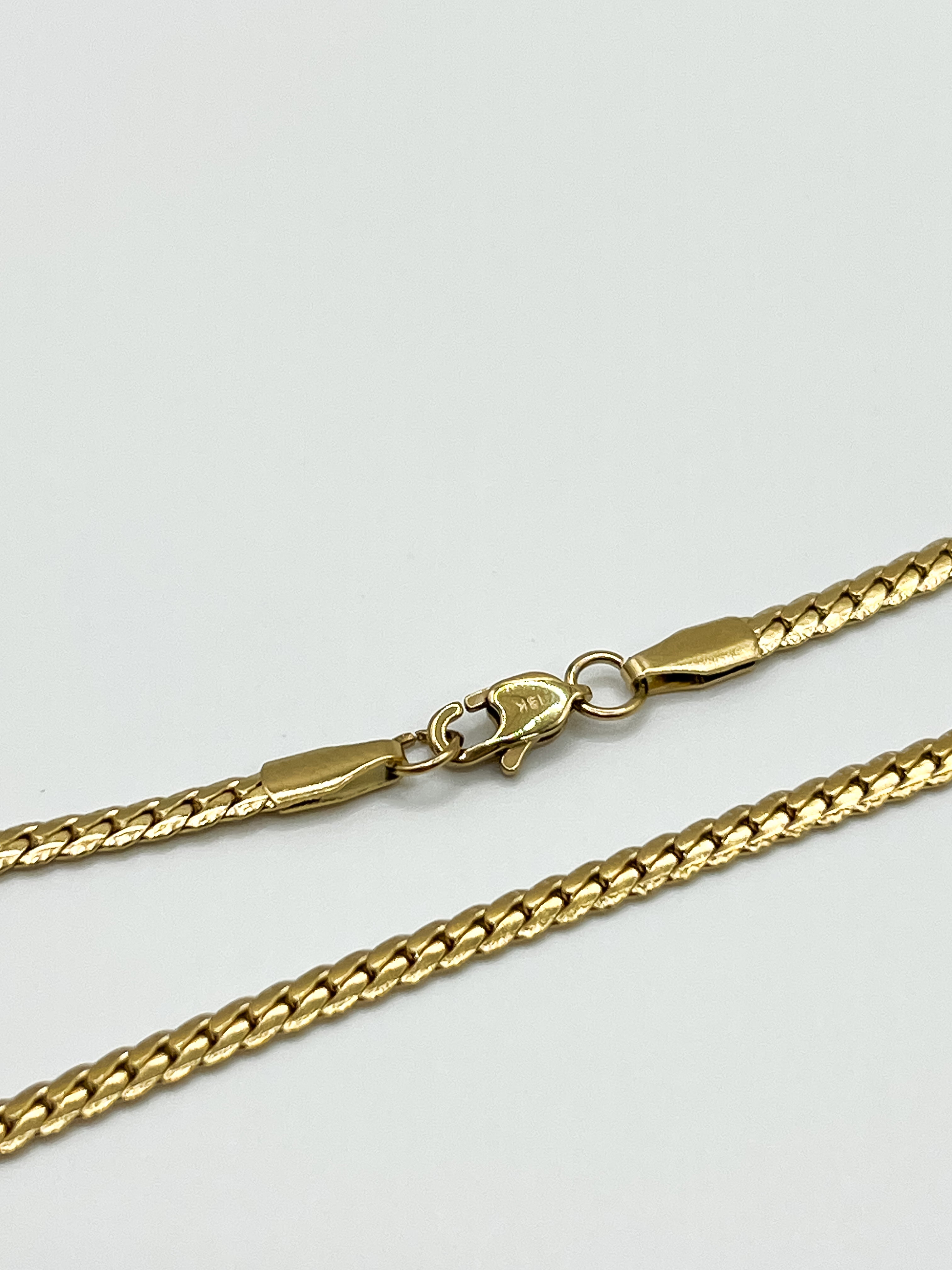 Cadena Grabada 3mm (45cm)